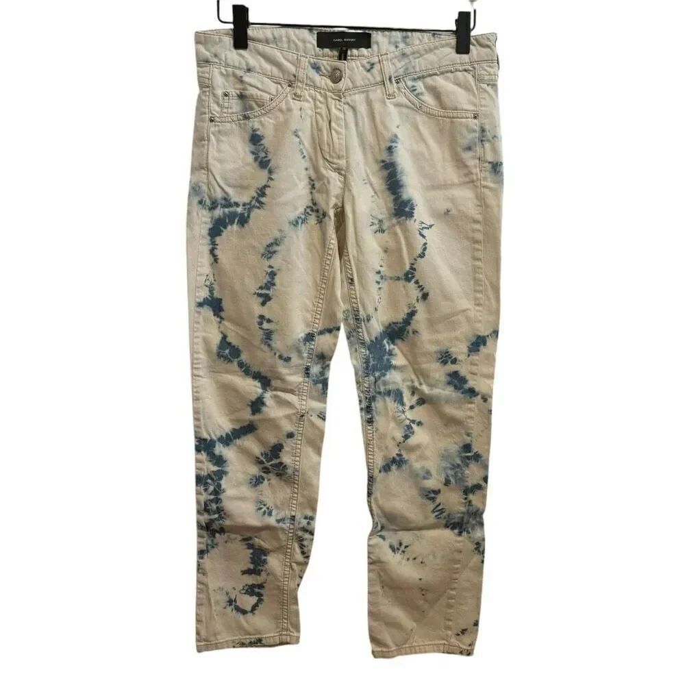 Isabel Marant N1501 Tie Die Skinny Jeans Size 36 US 4